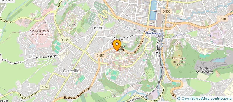 localisation de l'entreprise AS SERVICES à CHERBOURG-EN-COTENTIN