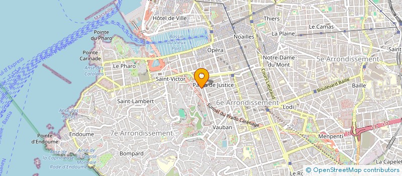 localisation de l'entreprise AS SNACK CAFE à MARSEILLE