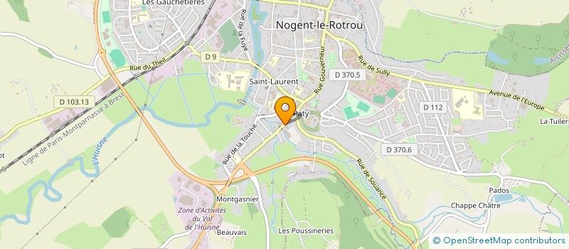 localisation de l'entreprise AS-SO PERCHE à NOGENT-LE-ROTROU