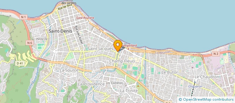 localisation de l'entreprise AS SOLAR à SAINT-DENIS