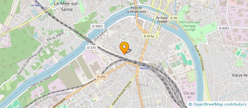 localisation de l'entreprise AS SOLUTIONS à MELUN