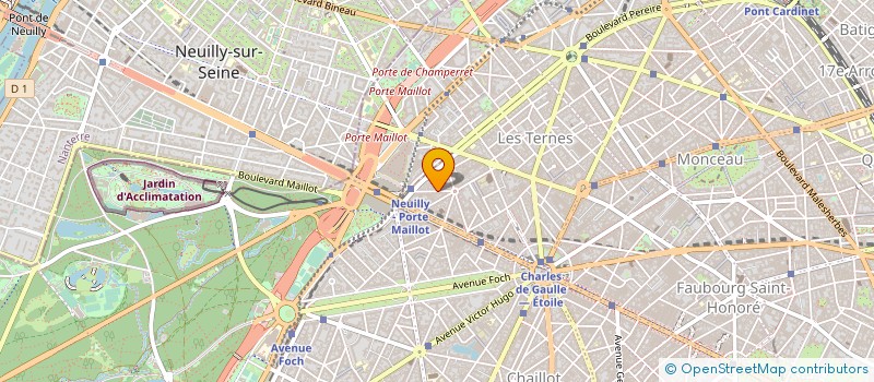 localisation de l'entreprise AS SPORTIVE EQUIPE TECHN BATIM  PARIS