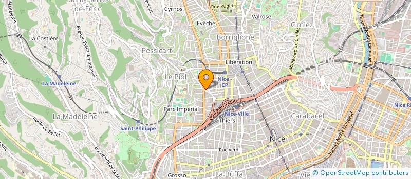 localisation de l'entreprise AS.SUD à NICE