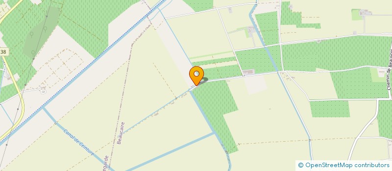 localisation de l'entreprise AS SYNDIC LIBRE STATION POMPAGE CORREGES  BEAUCAIRE