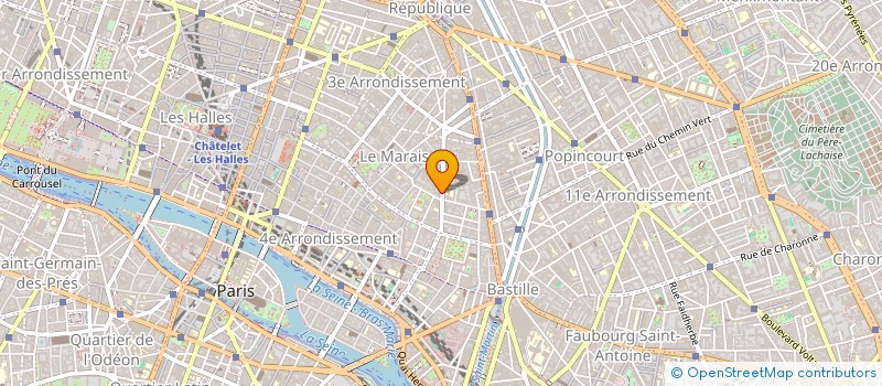 localisation de l'entreprise AS SYSTEME  PARIS