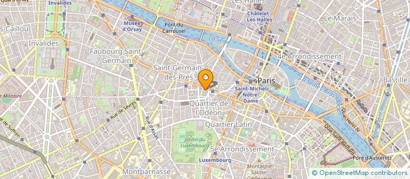 localisation de l'entreprise AS TECH DES IND GRAPHIQUES  PARIS