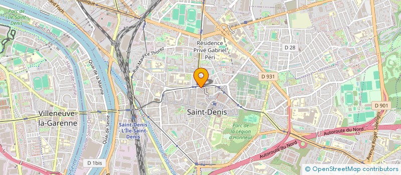 localisation de l'entreprise AS TEKNO à SAINT-DENIS