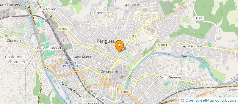 localisation de l'entreprise AS-THIERS à PERIGUEUX