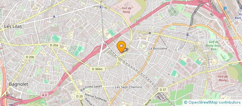 localisation de l'entreprise AS.TIC SERVICES à ROMAINVILLE