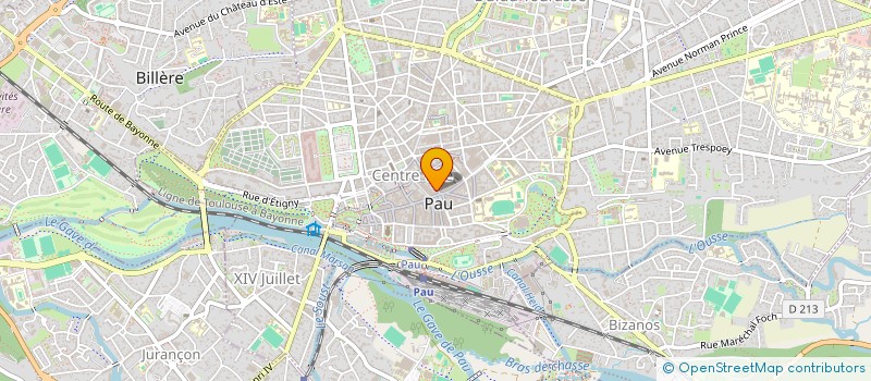 localisation de l'entreprise AS-TIME à PAU