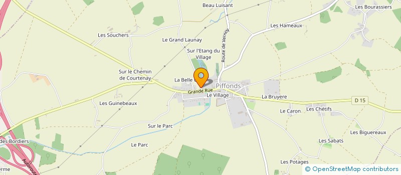 localisation de l'entreprise AS TRACKING à PIFFONDS
