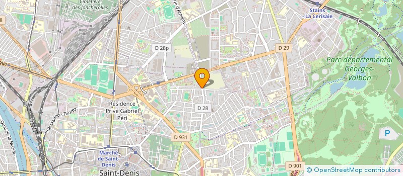 localisation de l'entreprise AS TRANSPORT à SAINT-DENIS