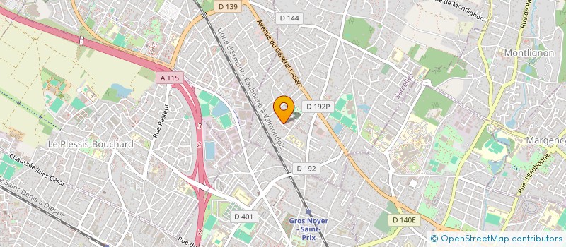 localisation de l'entreprise AS-TRANSPORT à SAINT-PRIX