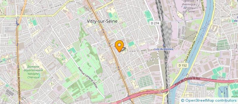 localisation de l'entreprise AS TRANSPORTS à CHILLY-MAZARIN