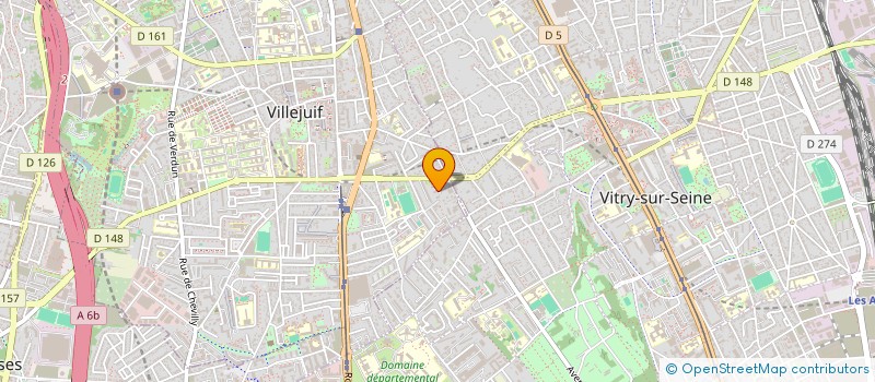 localisation de l'entreprise AS TRAVEL à VILLEJUIF
