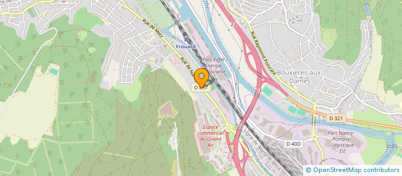 localisation de l'entreprise AS USEP ECOLE PRIMAIRE BUFFON  FROUARD