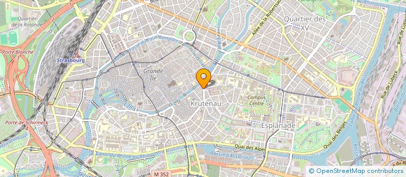 localisation de l'entreprise AS VRD à STRASBOURG