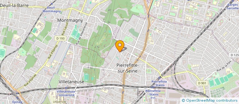 localisation de l'entreprise AS VTC à PIERREFITTE-SUR-SEINE