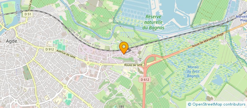 localisation de l'entreprise AS YACHTING à AGDE