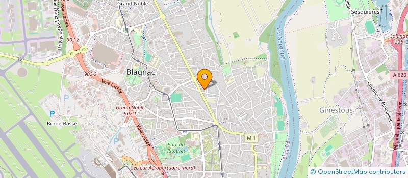 localisation de l'entreprise AS2 à BLAGNAC