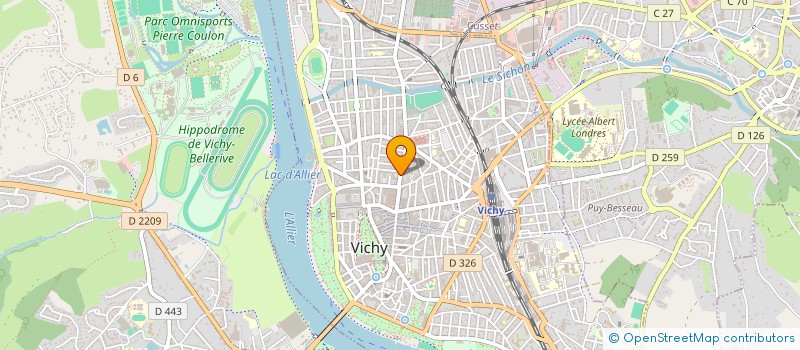localisation de l'entreprise AS20 à VICHY