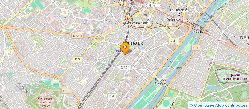 localisation de l'entreprise AS21 à PUTEAUX