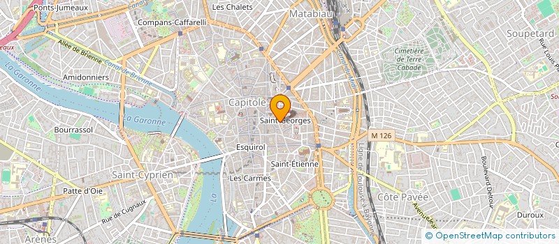 localisation de l'entreprise AS2C IMMO  TOULOUSE