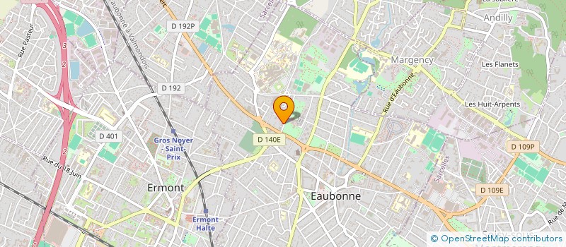 localisation de l'entreprise AS2H à EAUBONNE