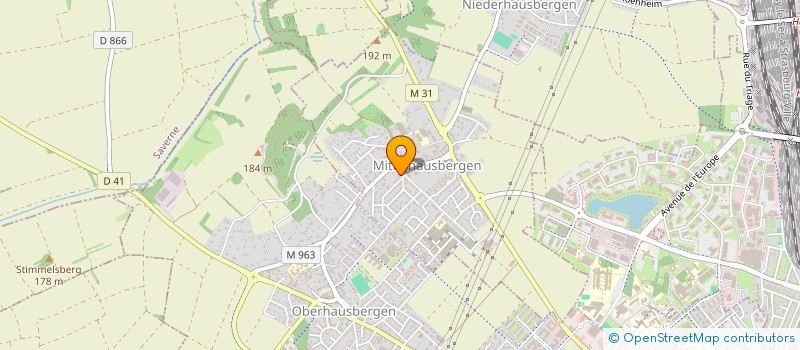 localisation de l'entreprise AS2I INVEST  MITTELHAUSBERGEN