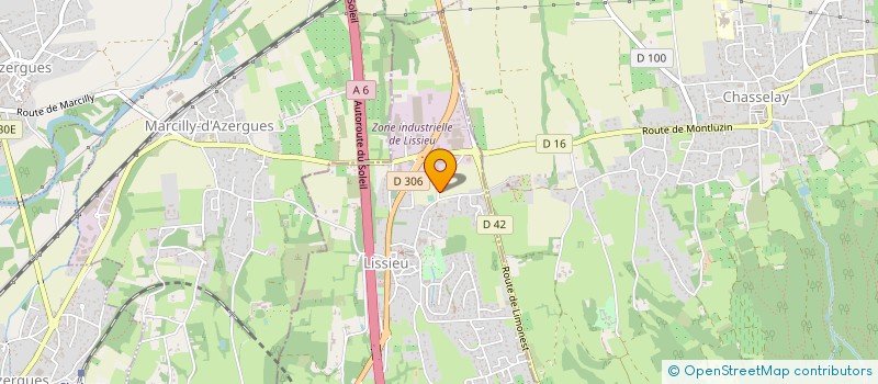 localisation de l'entreprise AS2M  LISSIEU