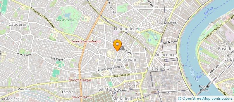 localisation de l'entreprise AS2M DISTRIBUTION à BORDEAUX