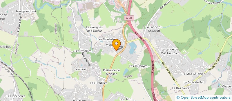 localisation de l'entreprise AS2P à FEYTIAT