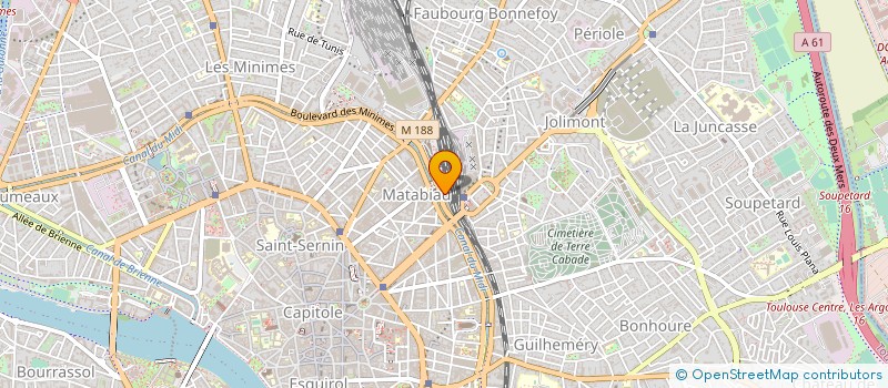 localisation de l'entreprise AS2P PROTE (AGENC SECUR PREVE PRIVE .) à TOULOUSE