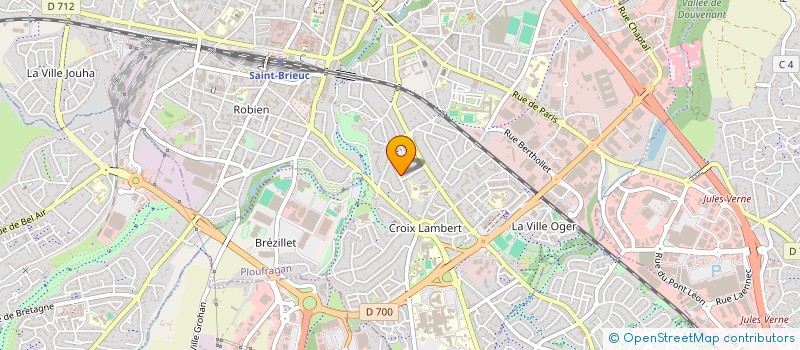 localisation de l'entreprise AS3C à SAINT-BRIEUC