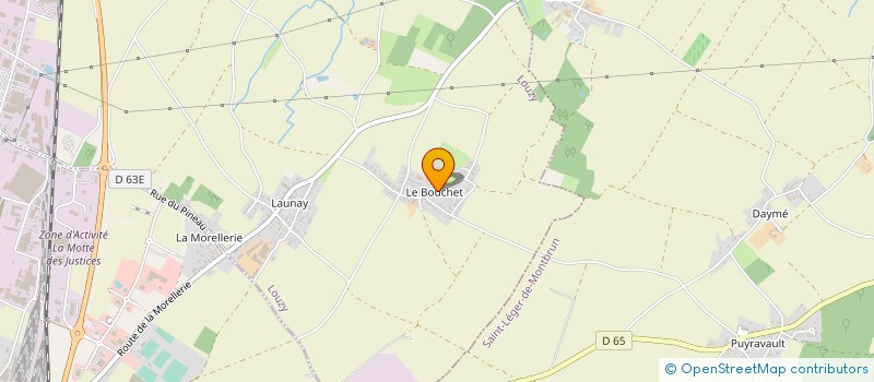 localisation de l'entreprise ASA  LOUZY