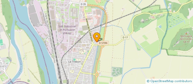 localisation de l'entreprise ASA à ARLES