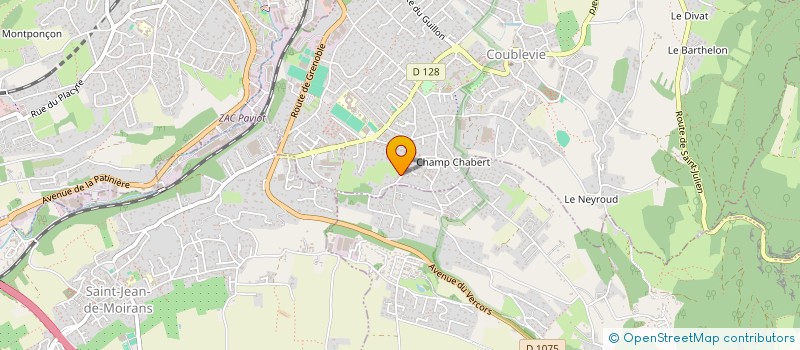 localisation de l'entreprise ASA  COUBLEVIE