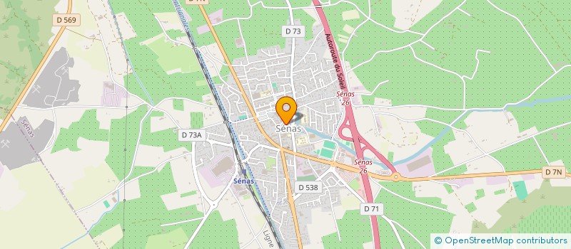 localisation de l'entreprise ASA 9EME DURANCE SENAS à SENAS