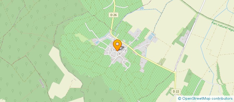 localisation de l'entreprise ASA AMENAG HYDRAU VOIERIE COTEAUX VITICO  CHAMERY