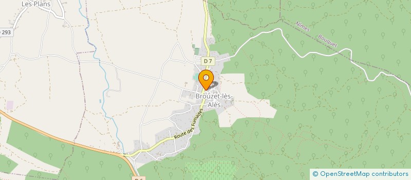 localisation de l'entreprise ASA AMENAGEMENT FORESTIER ET PASTORALE à BOUQUET