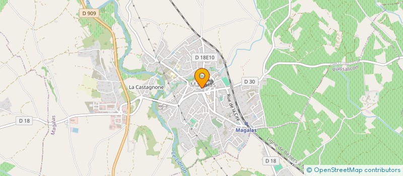 localisation de l'entreprise ASA ASSAINISSEMENT PLAINE ST PREIGNAN  POUZOLLES