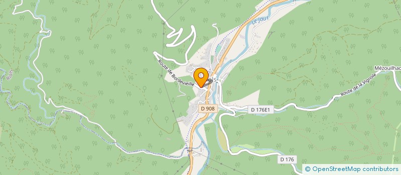 localisation de l'entreprise ASA BEAL DE TARBOURIECH  RIOLS