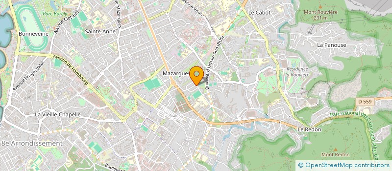 localisation de l'entreprise ASA BEAUCHENE à MARSEILLE
