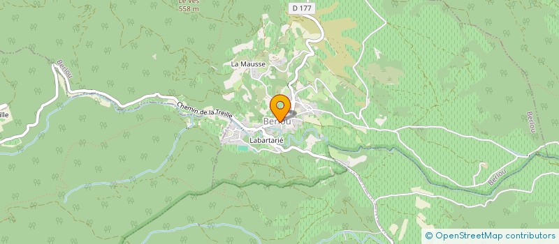 localisation de l'entreprise ASA CAMBIS ET MONTAHUC  BERLOU