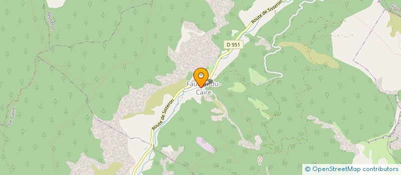 localisation de l'entreprise ASA CANAL DE CALABRIS  NIBLES