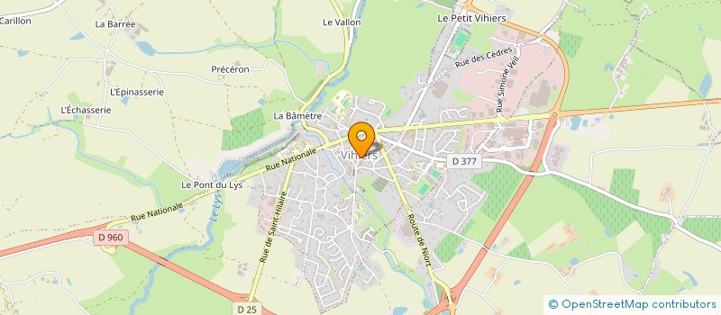 localisation de l'entreprise ASA COMMERCE à LYS-HAUT-LAYON