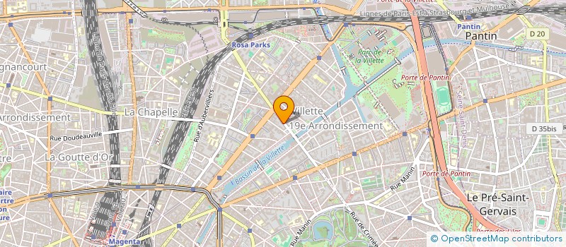 localisation de l'entreprise ASA CONSEIL  PARIS