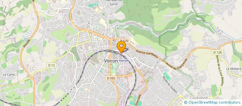 localisation de l'entreprise ASA CONSTRUCTIONS  VOREPPE