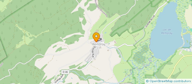 localisation de l'entreprise ASA D'AMENAGEMENT ROUTIER DE MONTPERREUX  MONTPERREUX