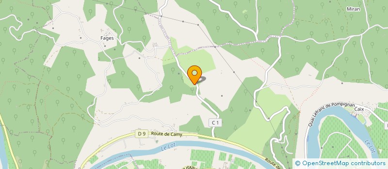 localisation de l'entreprise ASA D'ANGLARS JUILLAC ET DE LA VALLEE DU LISSOURGUES à ANGLARS-JUILLAC
